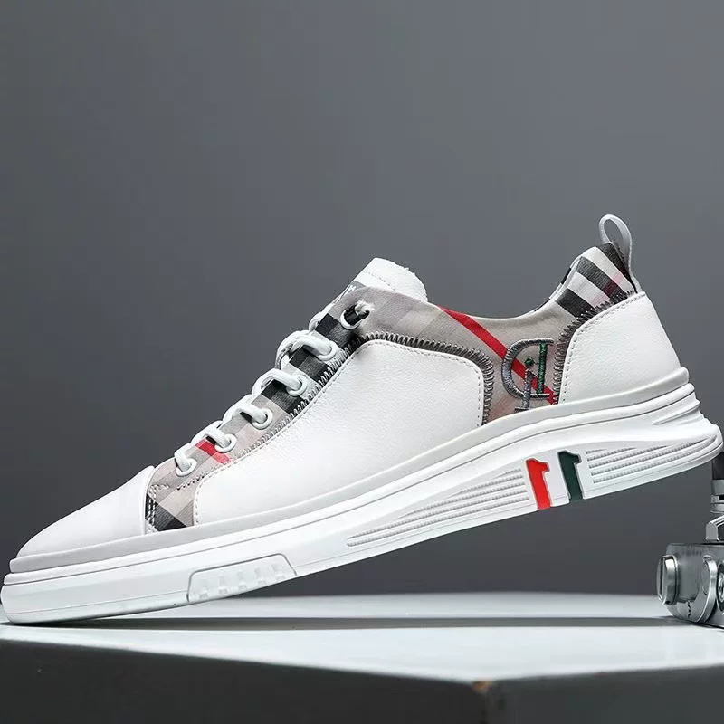 British Style Trendy Patchwork Sneakers - Image 2